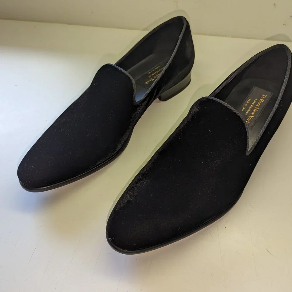 NIB To Boot New York Velvet Loafers Size 10 - Picture 2 of 7